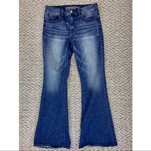 American Eagle High Rise Artist Flare Jeans